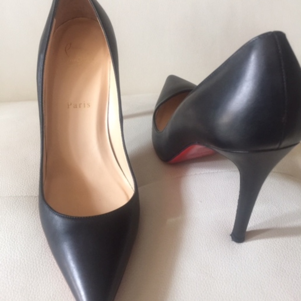 Christian Louboutin Black Decoitissimo  100 Nappa